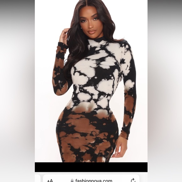 Fashion Nova Dresses & Skirts - Fashion Nova Tie Dye Midi Dress